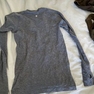 Lululemon blue long sleeve, size 10